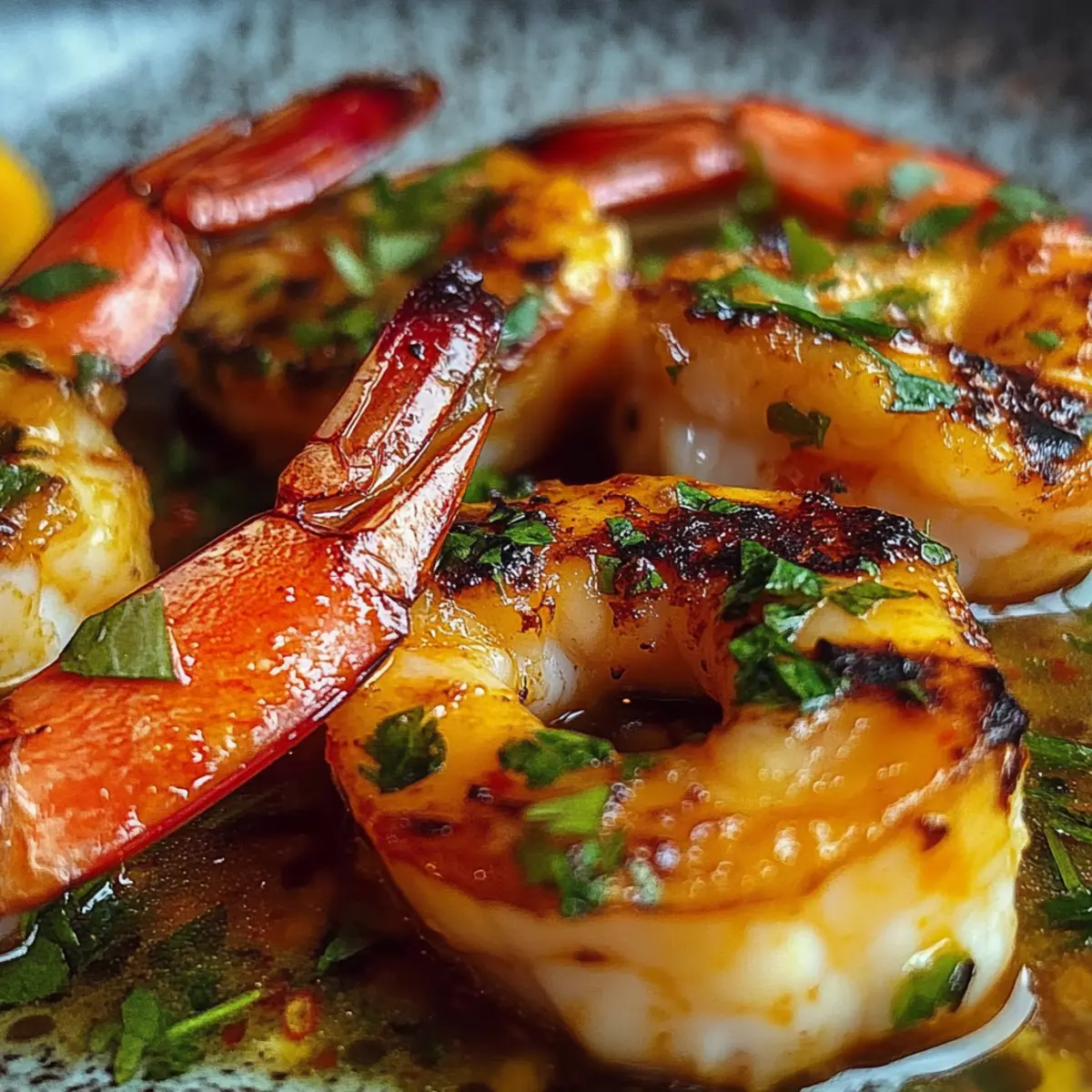 Grilled Shrimp With Spicy Mango Lime Coulis