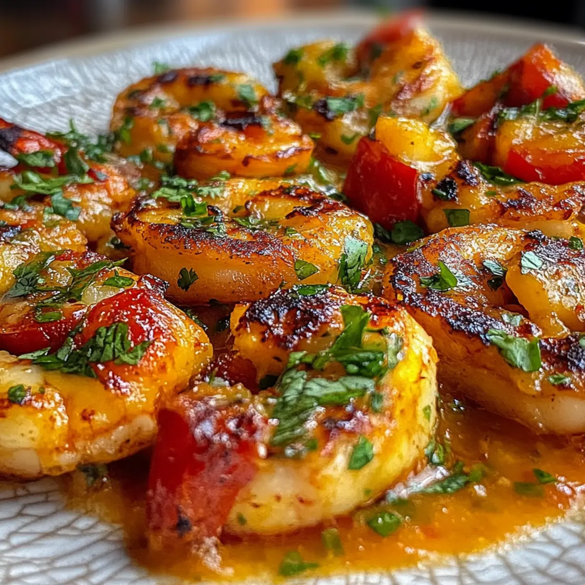 Grilled Shrimp With Spicy Mango Lime Coulis
