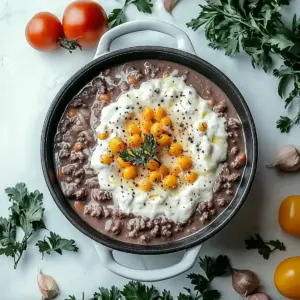 Ground Beef Stroganoff