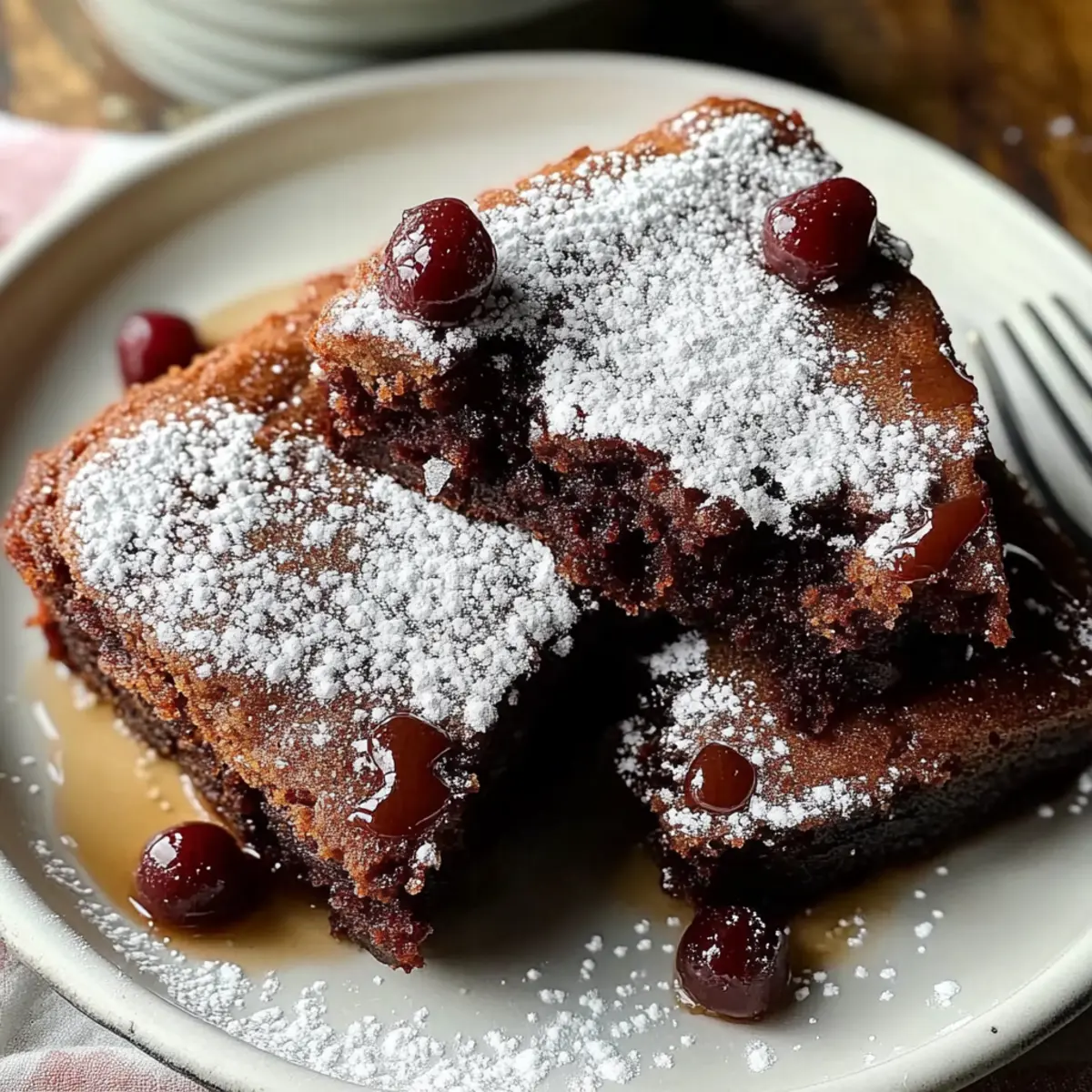 Heart Shaped Brownies