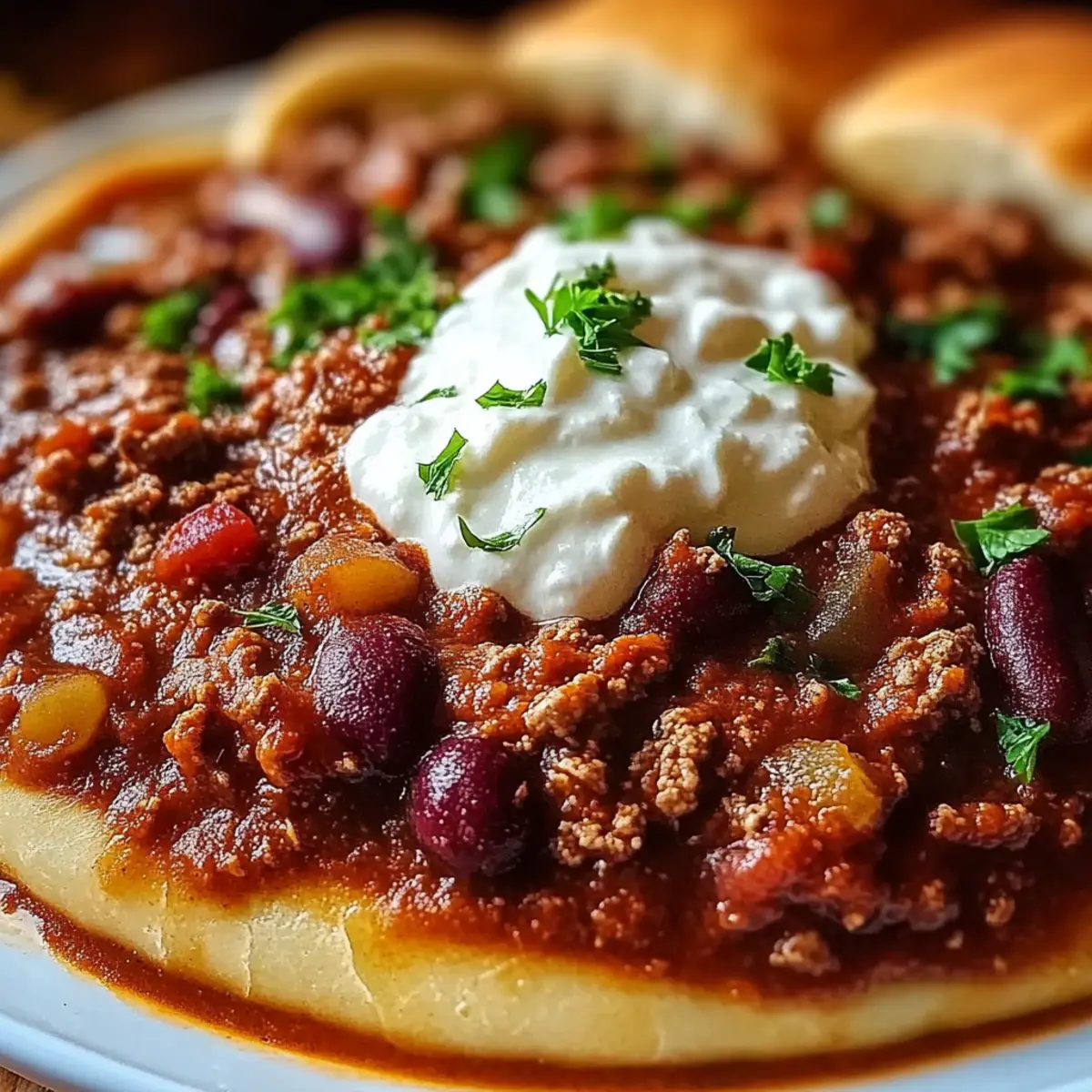 Hearty Slow-Simmered Beef Chili