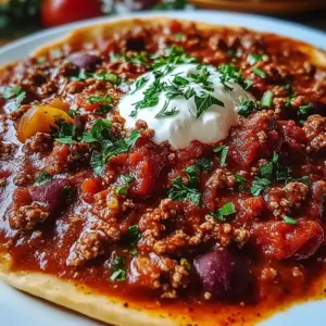 Hearty Slow-Simmered Beef Chili