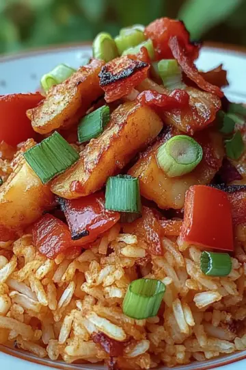 Hearty Spicy Cajun Jailhouse Rice