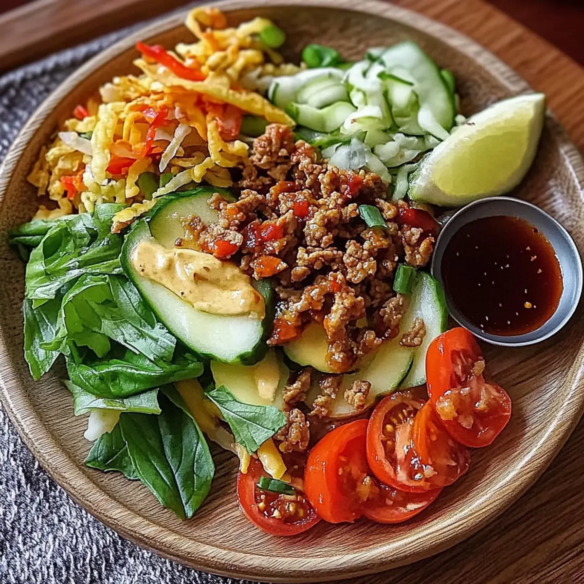 High Protein Egg Roll in a Bowl