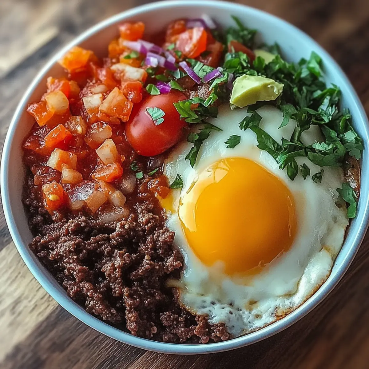 High Protein Ground Beef Power Bowls