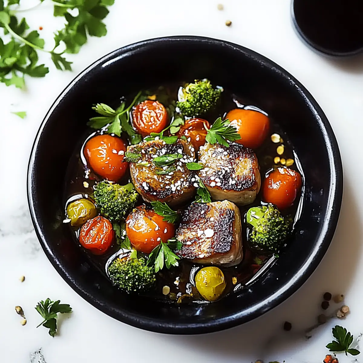 Honey Balsamic Brussels Sprouts