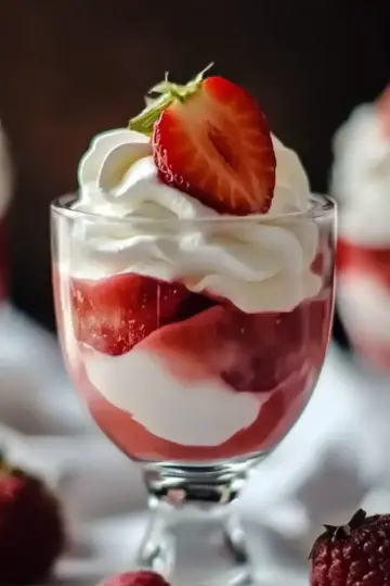 Jell-O Strawberry Parfait