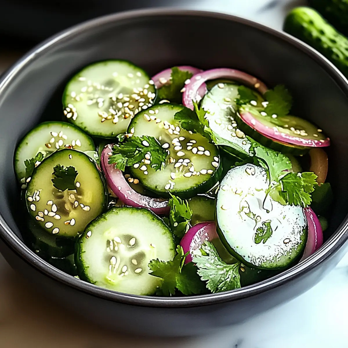 Korean Cucumber Salad