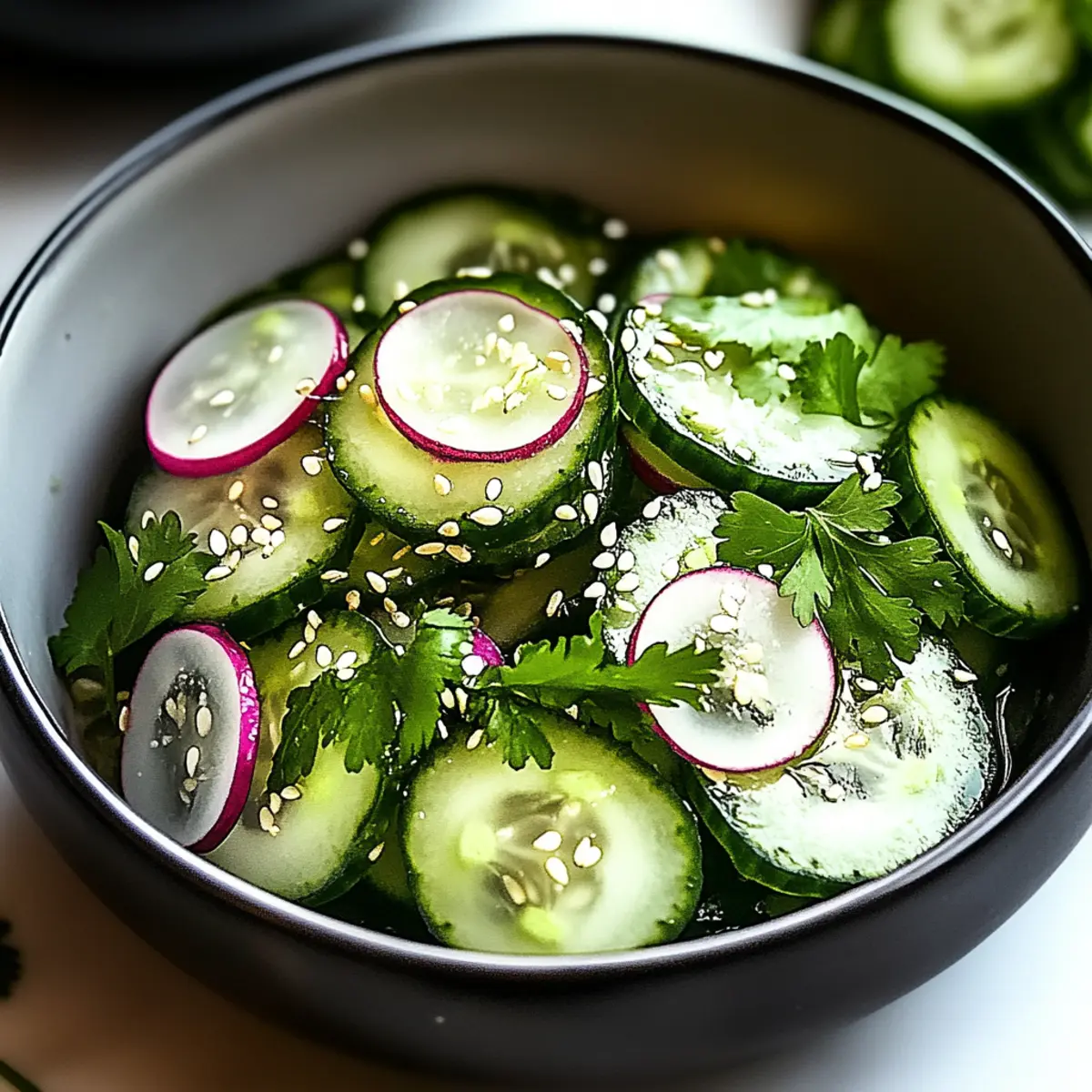 Korean Cucumber Salad