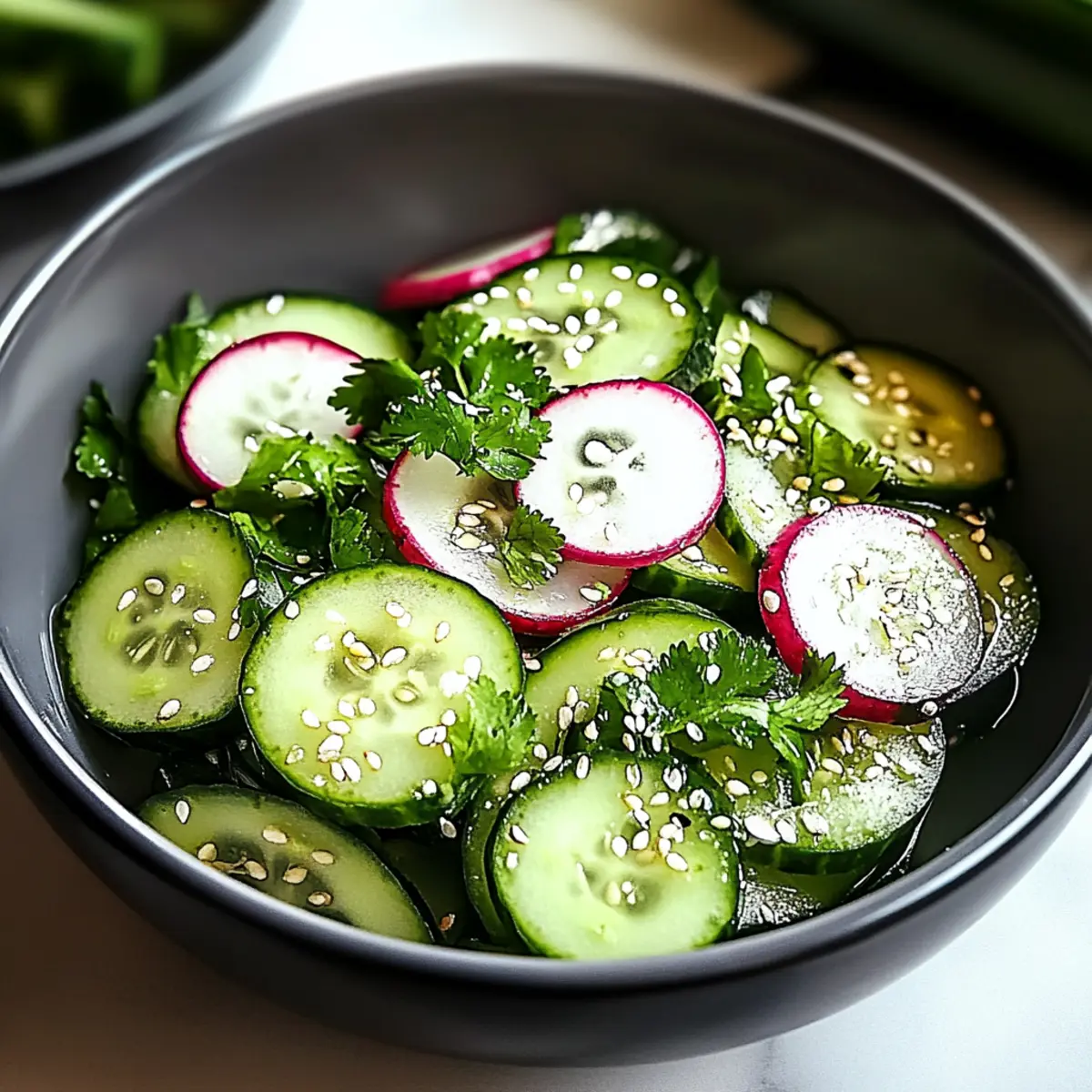 Korean Cucumber Salad