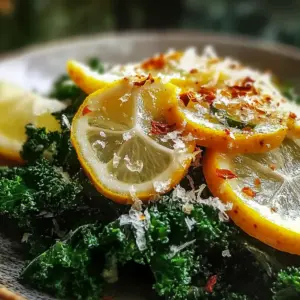 Lemon Parm Kale Salad