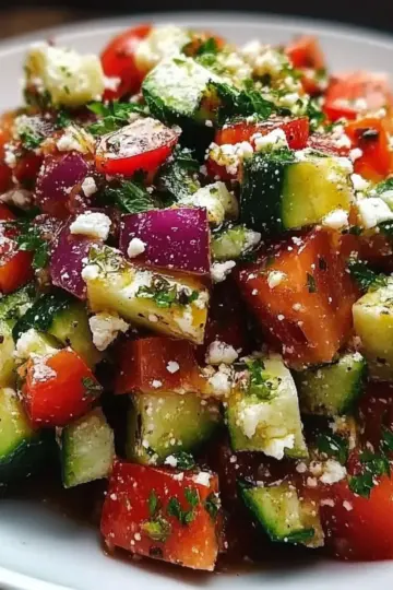 Mediterranean Chopped Salad
