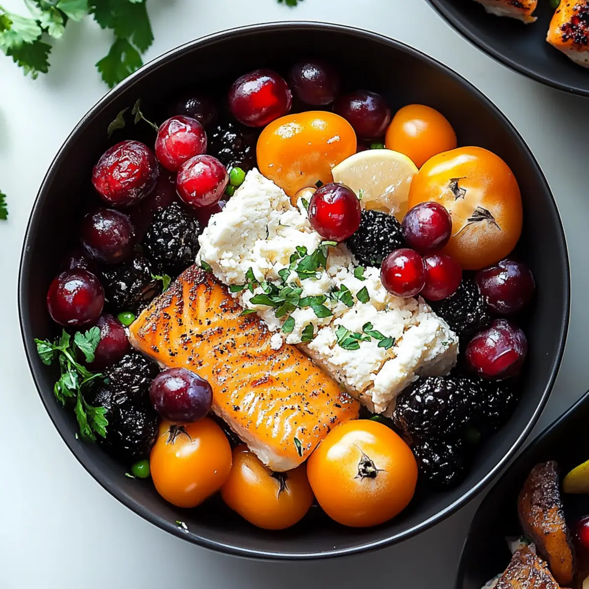 Mediterranean Salmon Bowl