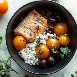 Mediterranean Salmon Bowl