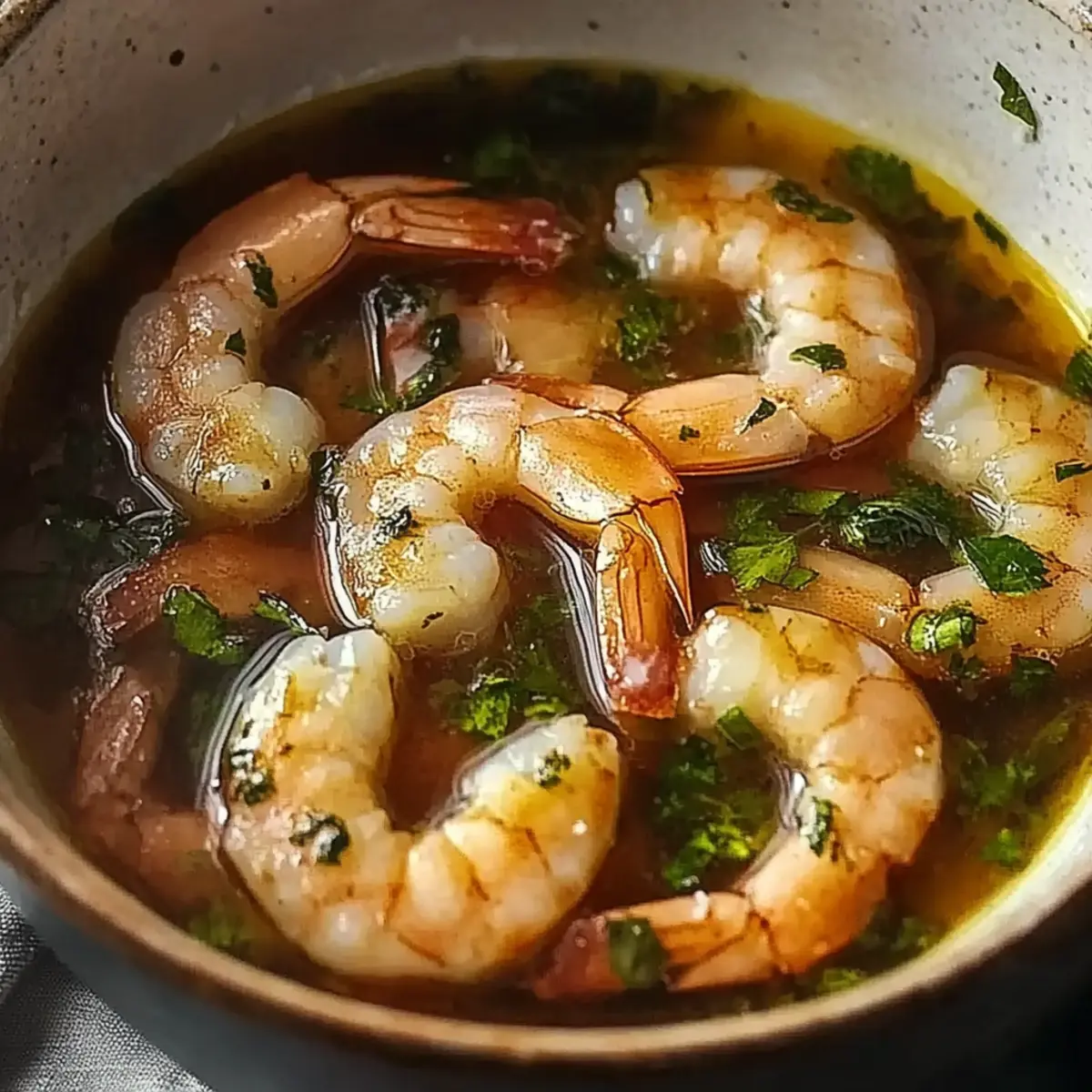 Miso-Ginger Lemon Shrimp Detox Broth