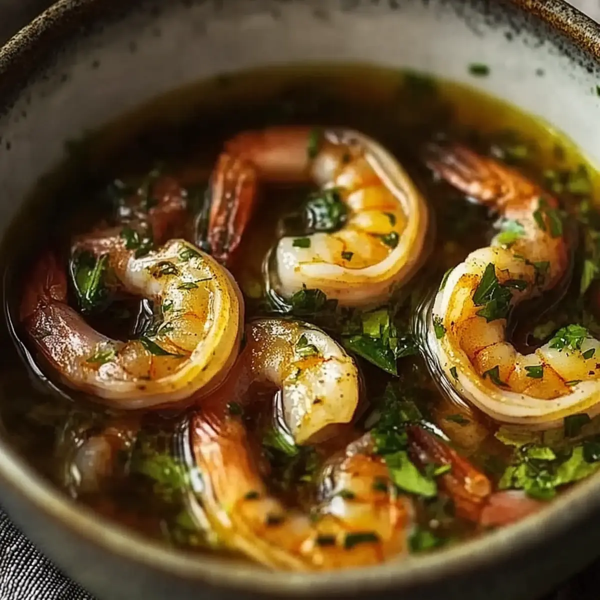 Miso-Ginger Lemon Shrimp Detox Broth
