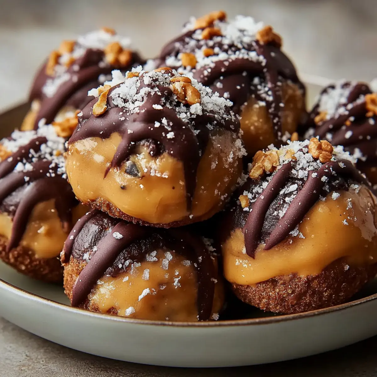 No-Bake Chocolate Peanut Butter Protein Balls