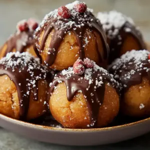 No-Bake Chocolate Peanut Butter Protein Balls