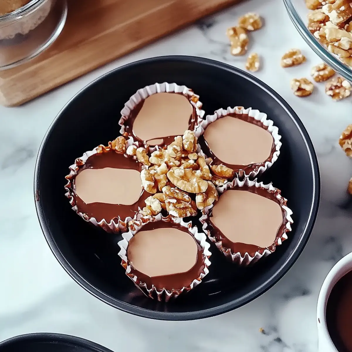 No Bake Peanut Butter Oat Cups