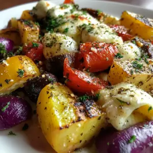 One Pan Greek Vegetables