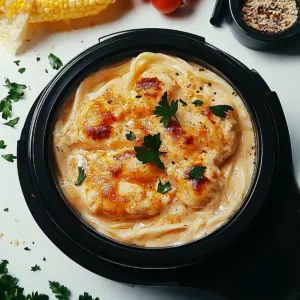 One Pot Cajun Chicken Alfredo