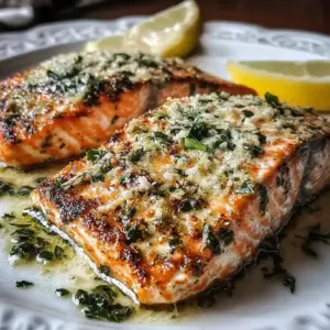 Parmesan-Basil Air Fryer Salmon