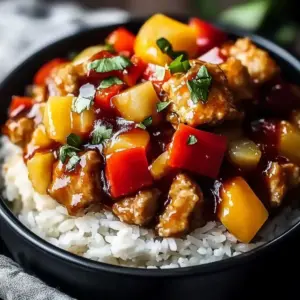 Pineapple Chicken and Rice