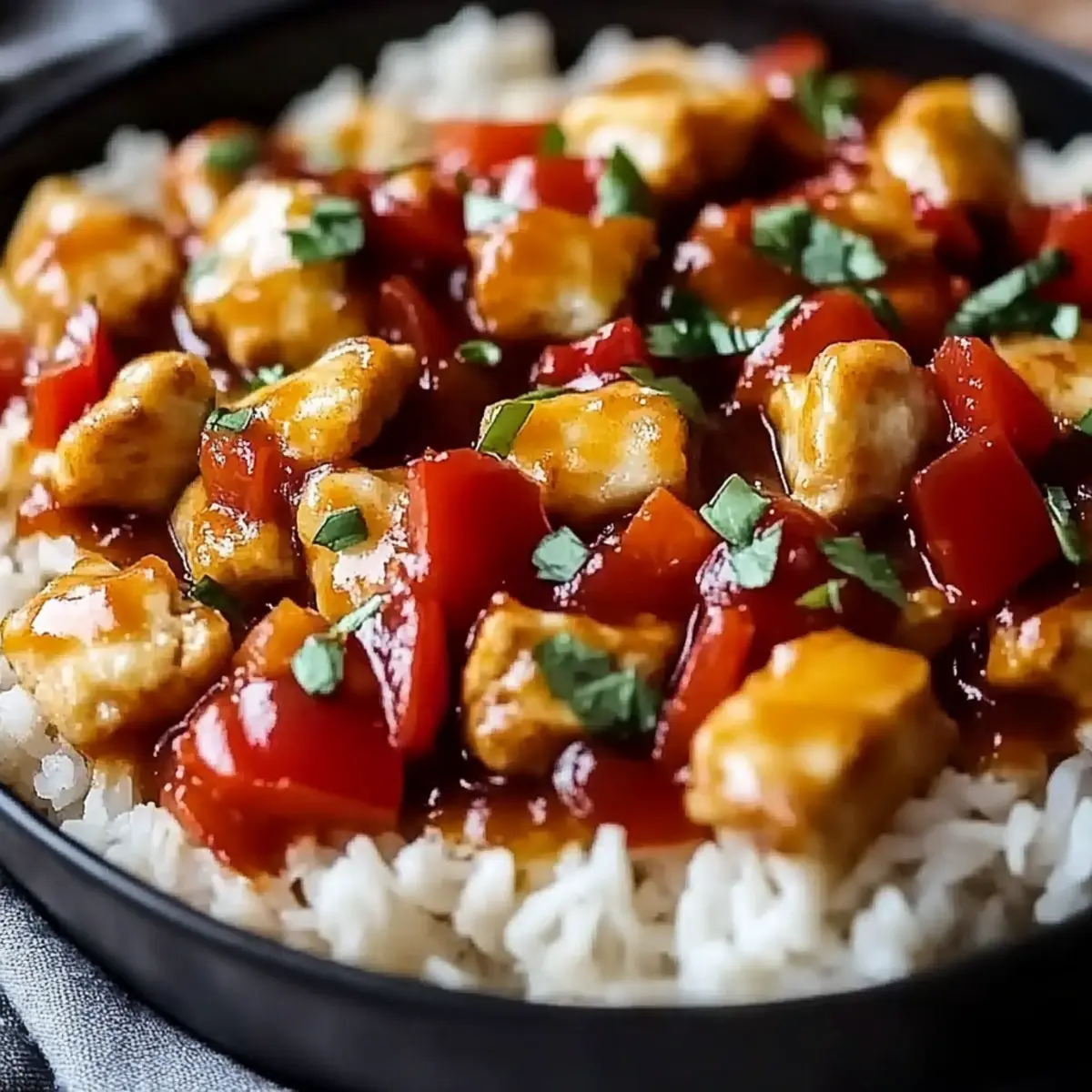 Pineapple Chicken and Rice