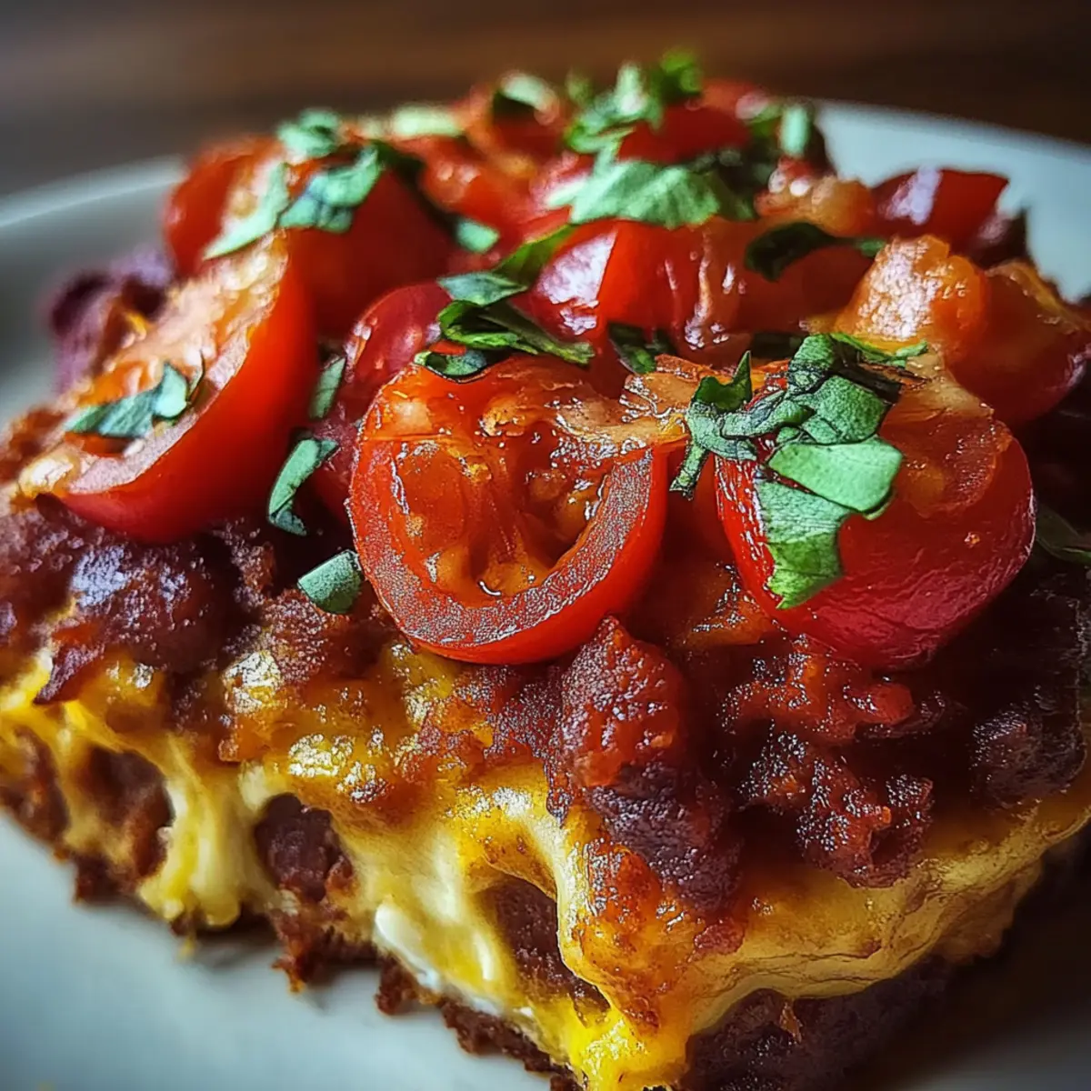 Pizza Burger Pie