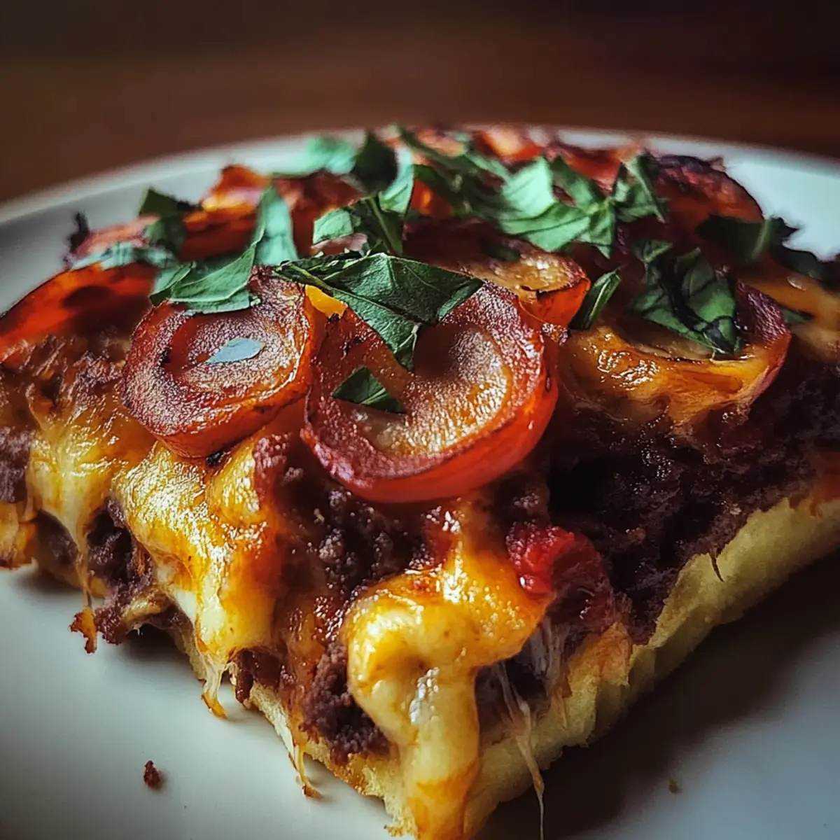 Pizza Burger Pie