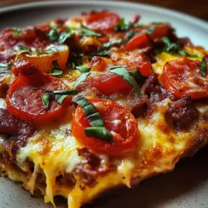 Pizza Burger Pie