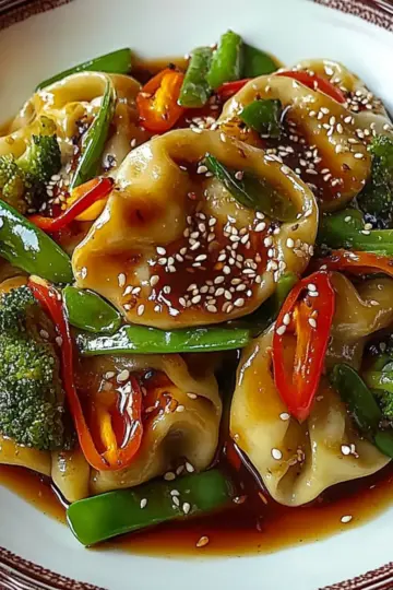 Potsticker Stir Fry