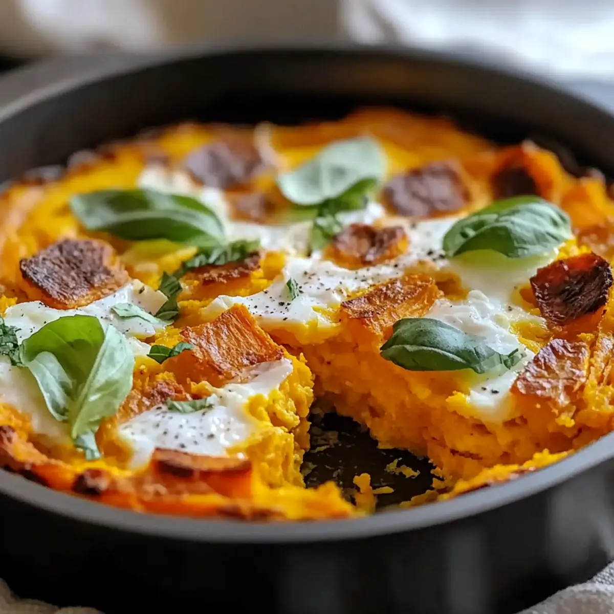 Protein-Packed Sweet Potato Egg Casserole