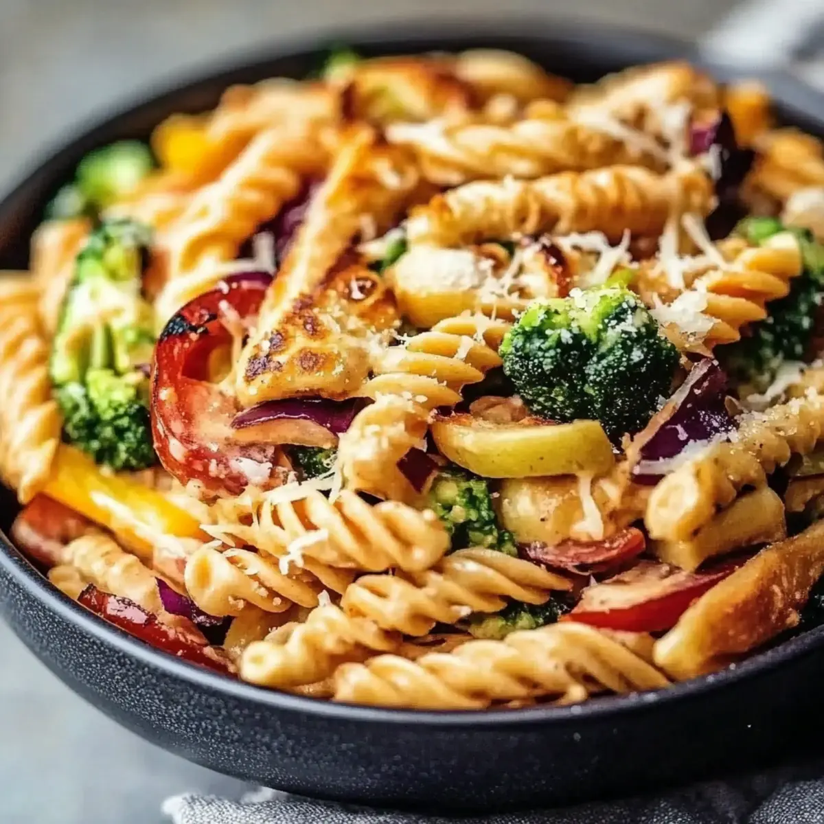 Protein Packed Thai Pasta Salad