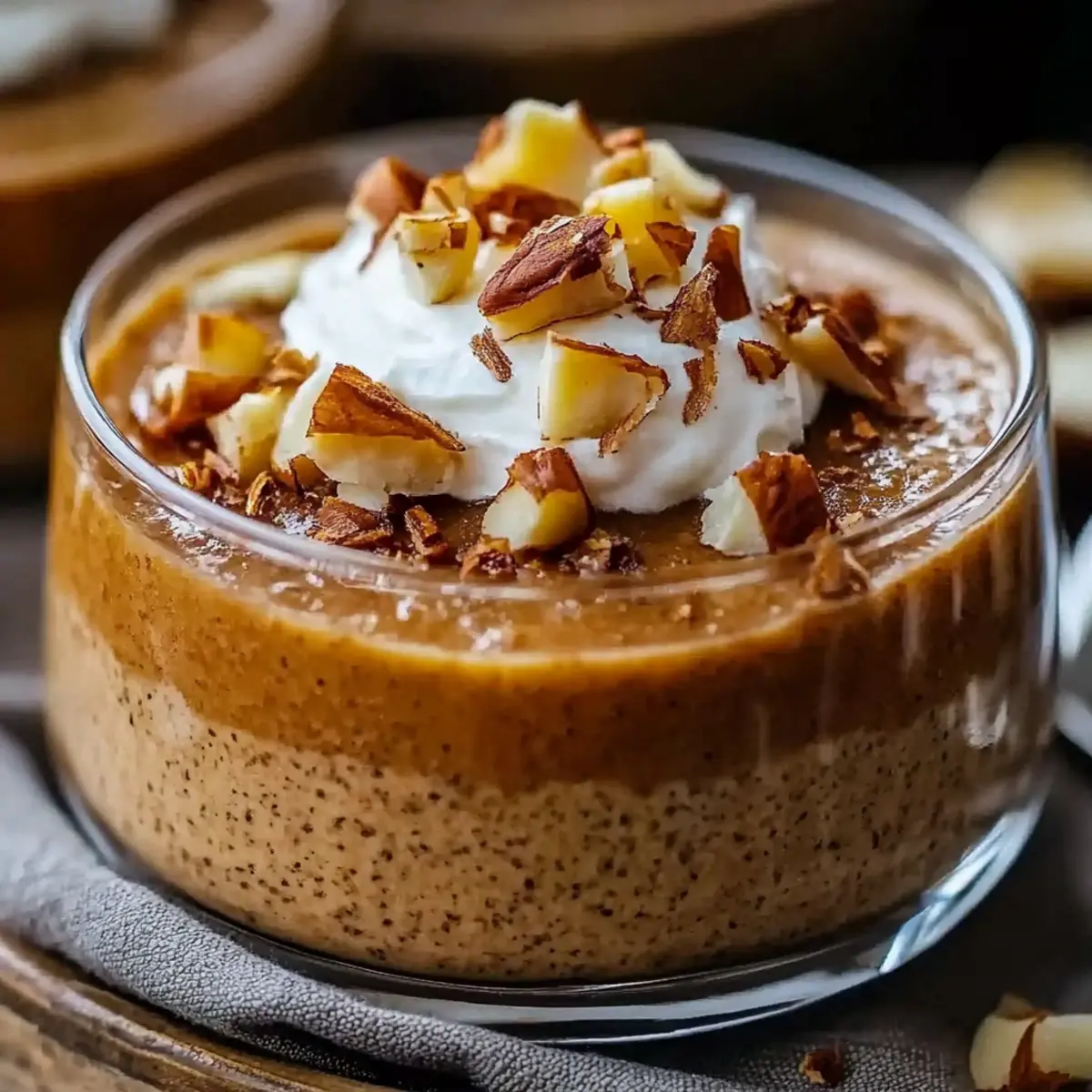 Pumpkin Pie Greek Yogurt Chia Pudding