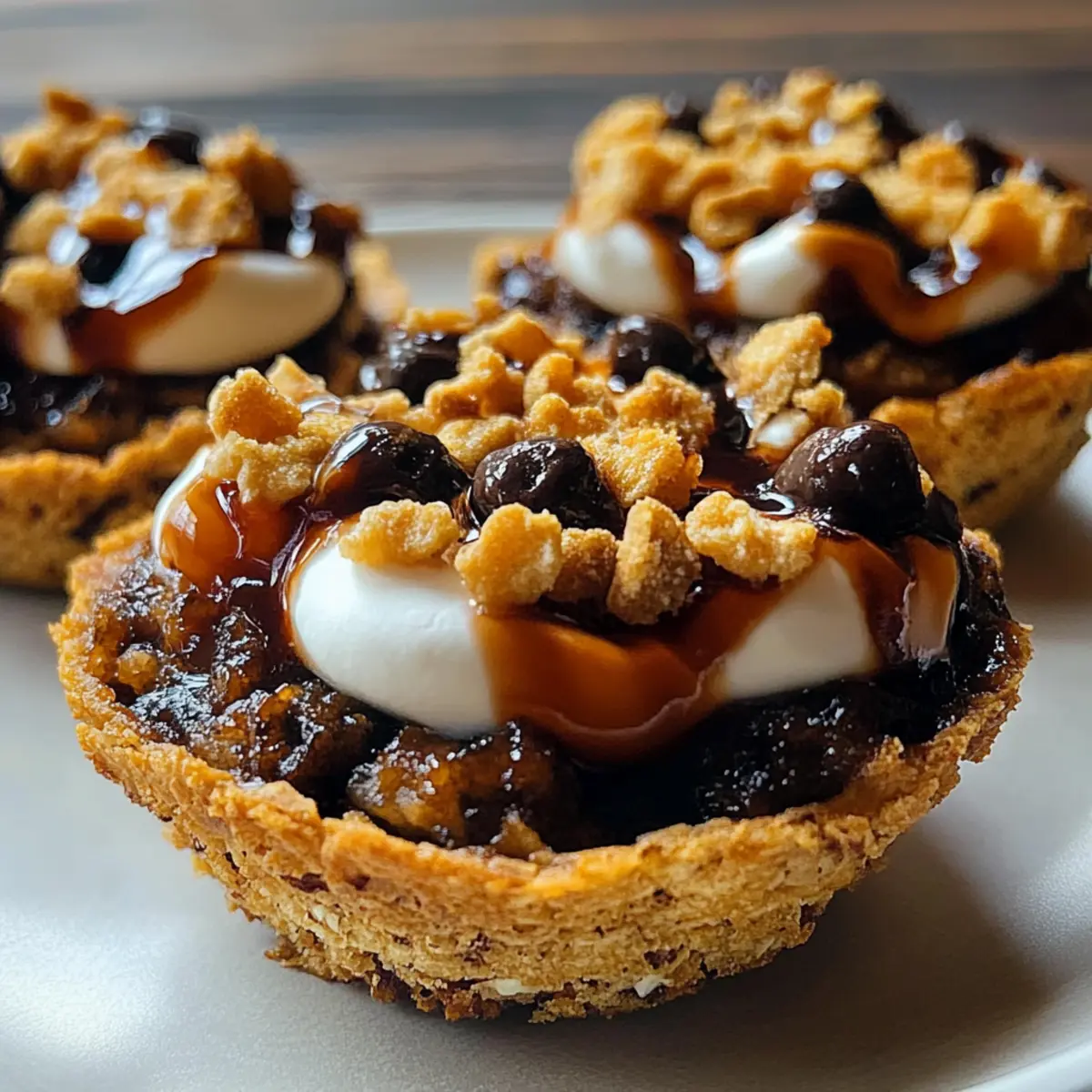 S’mores Cookie Cups