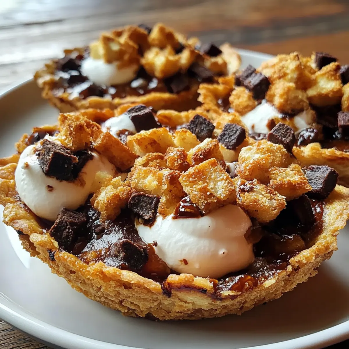 S’mores Cookie Cups