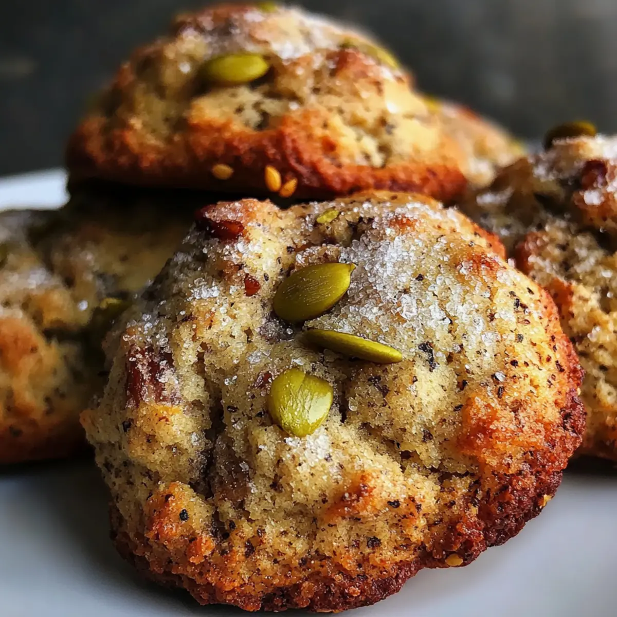 Salted Honey Pistachio Cookies