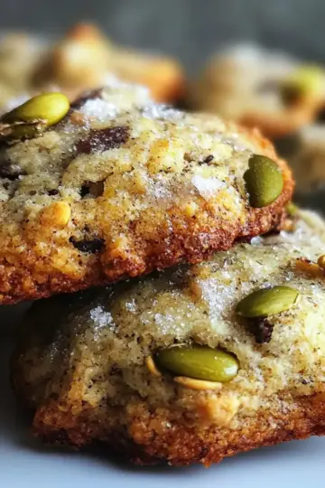 Salted Honey Pistachio Cookies