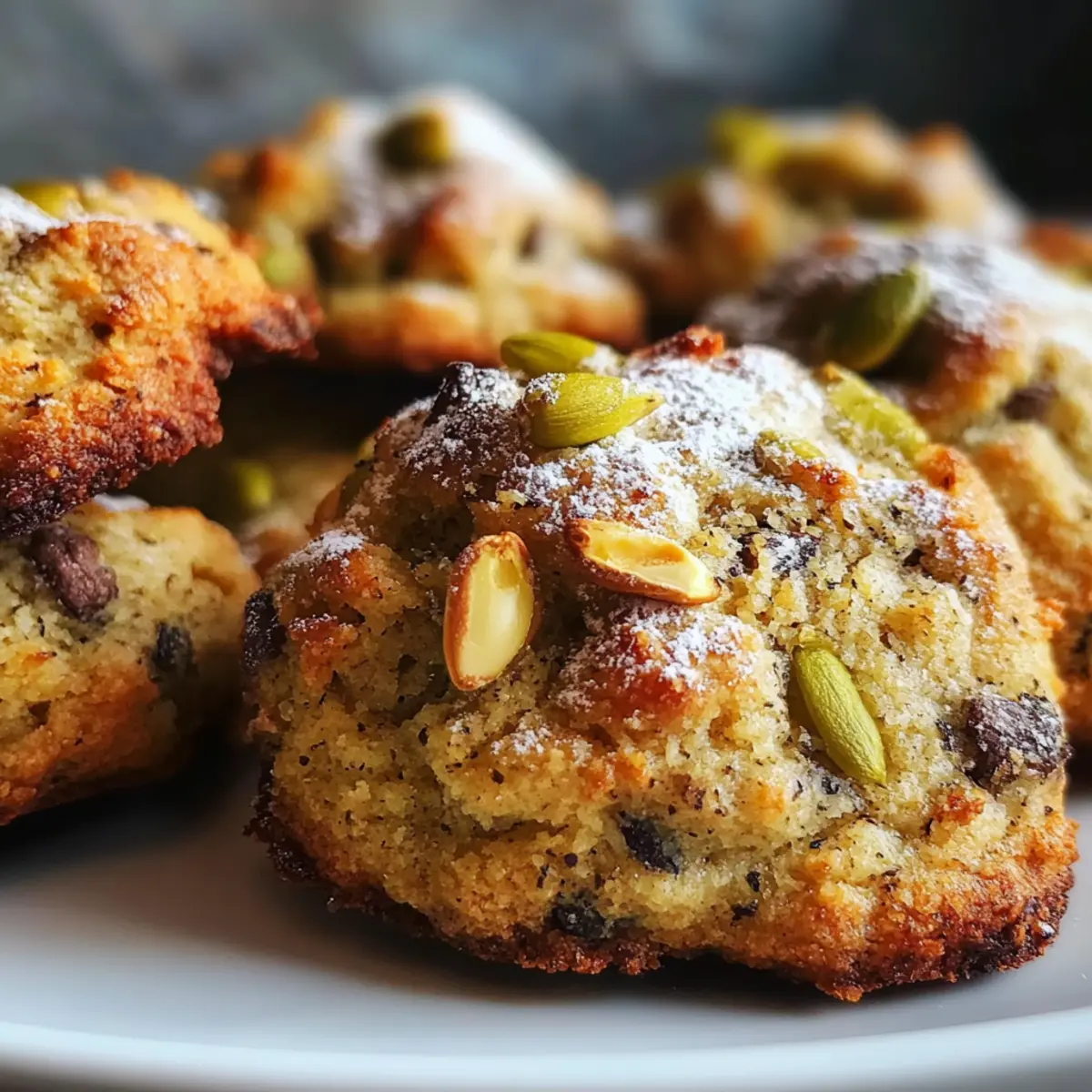 Salted Honey Pistachio Cookies