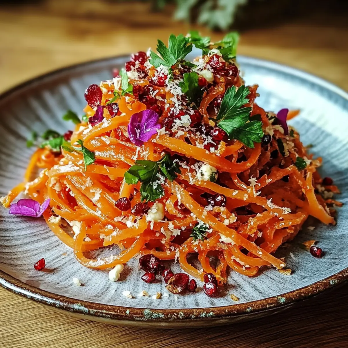 Savory Spicy Korean Carrot Salad Morkovcha