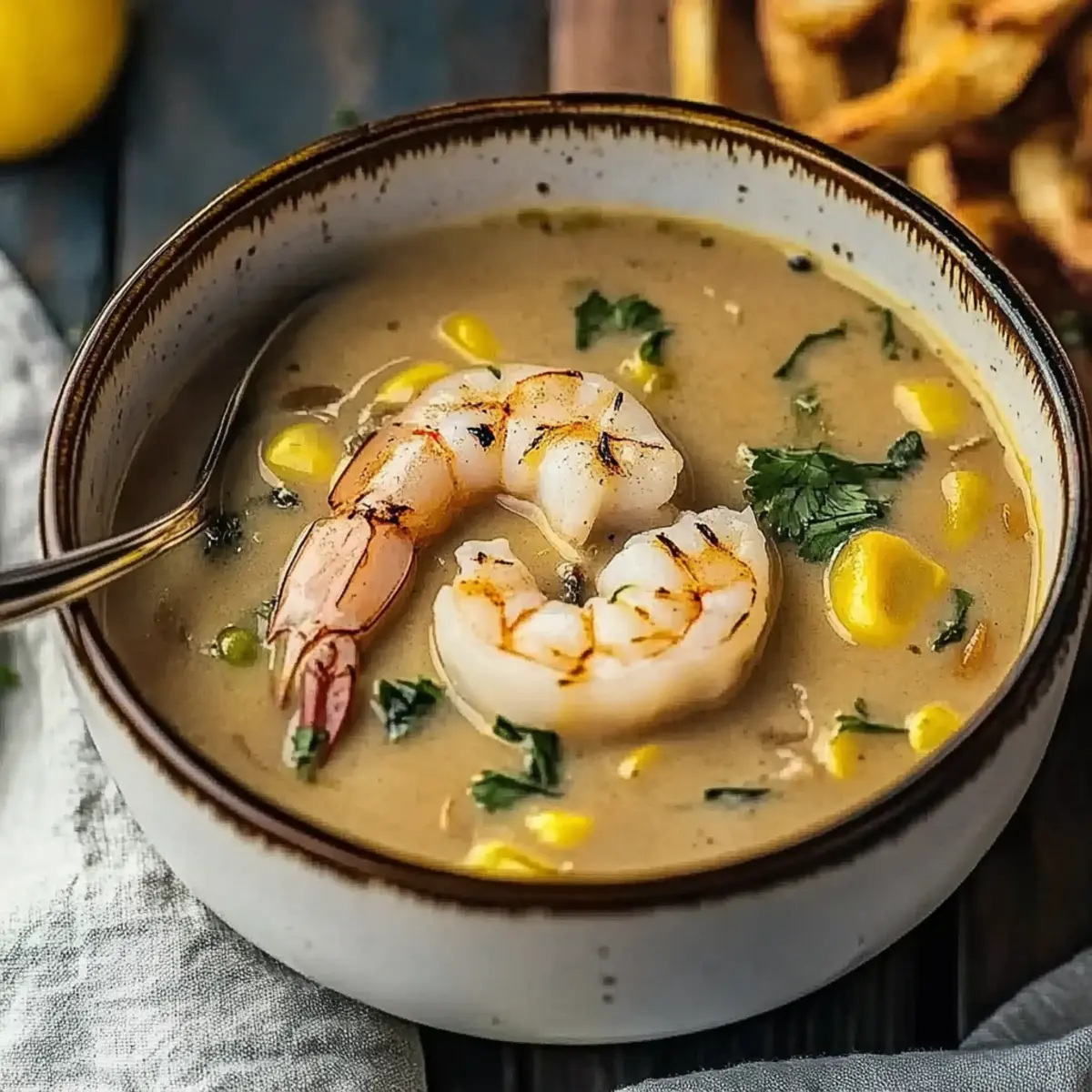 Shrimp and Corn Soup