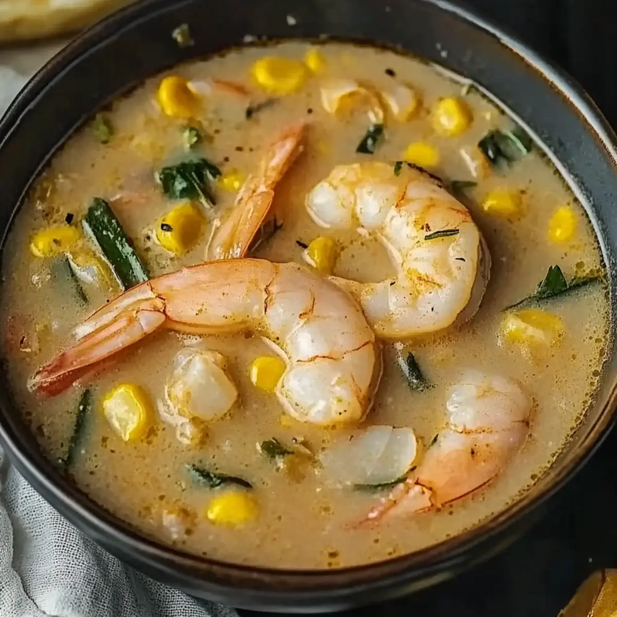 Shrimp and Corn Soup