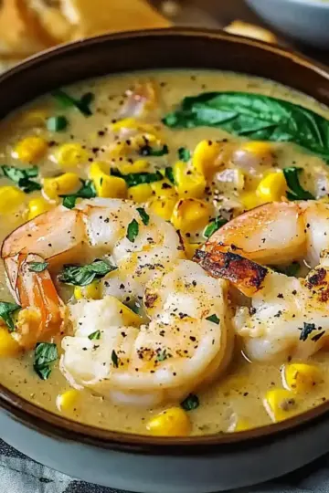 Shrimp and Corn Soup