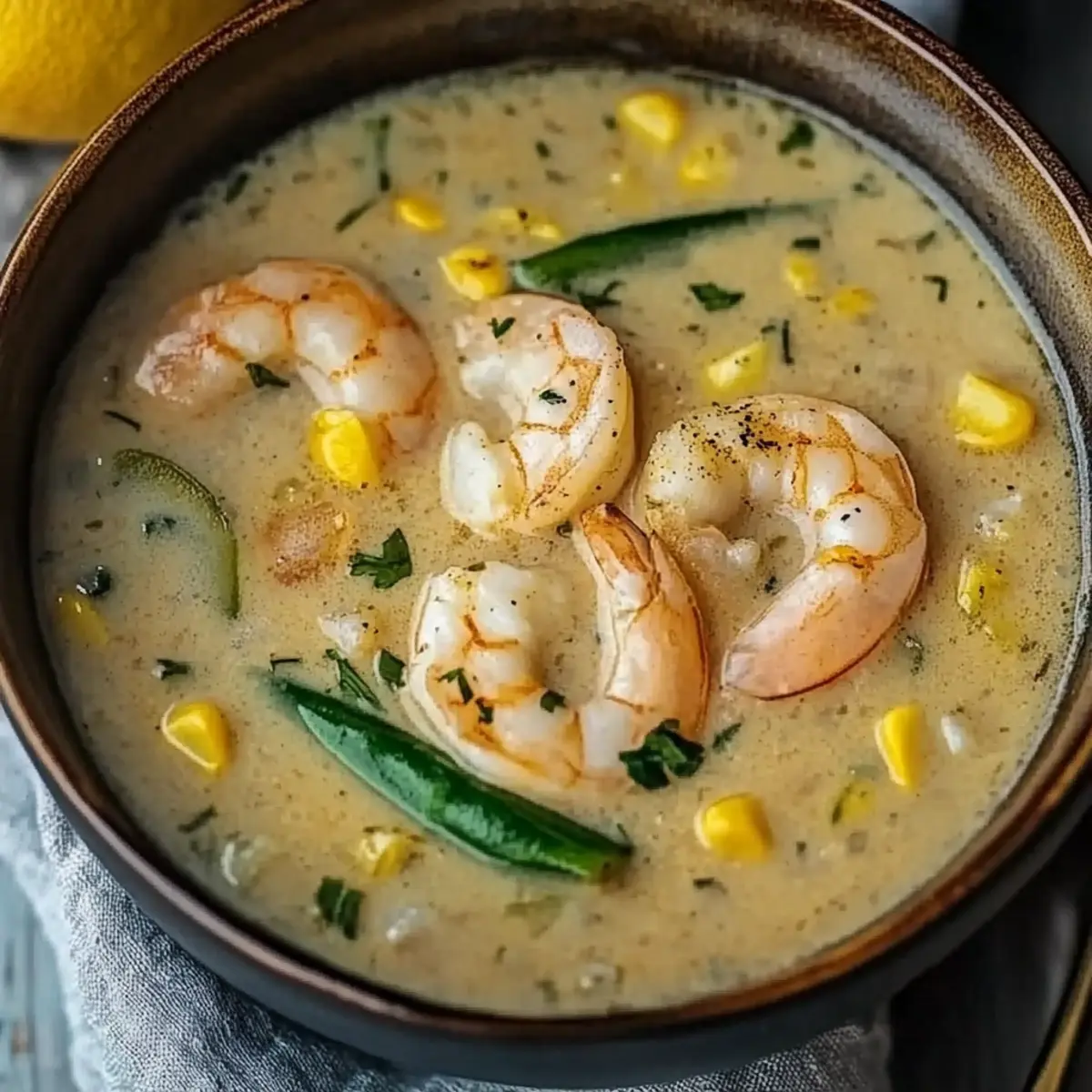 Shrimp and Corn Soup