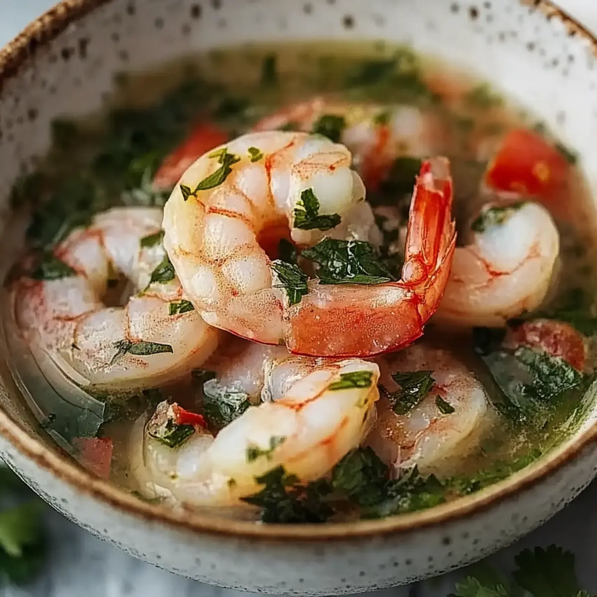 Shrimps in Culichi Salsa