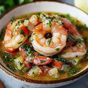 Shrimps in Culichi Salsa
