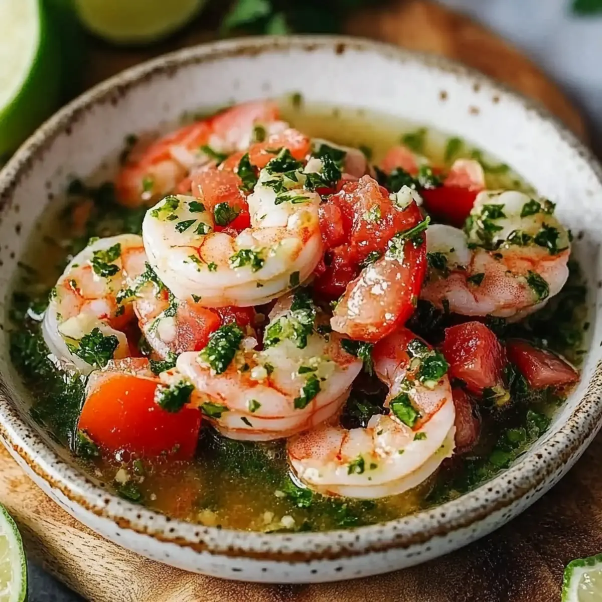 Shrimps in Culichi Salsa