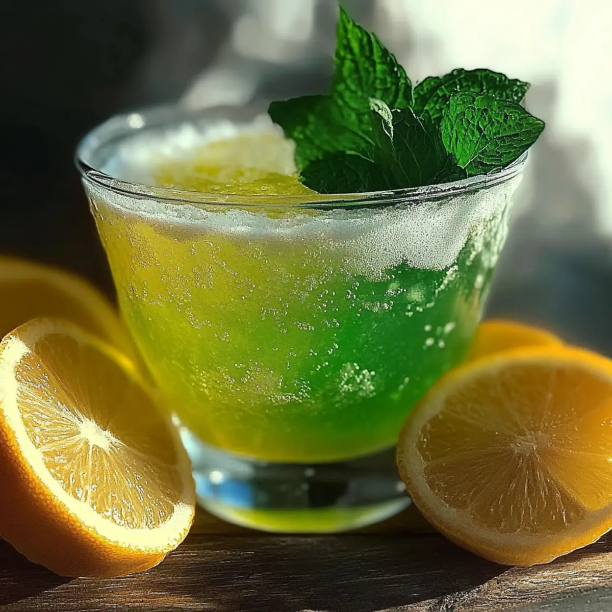 Sparkling Zesty Minty Lemonade