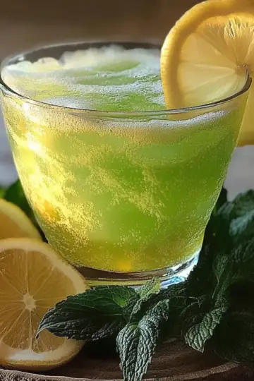 Sparkling Zesty Minty Lemonade